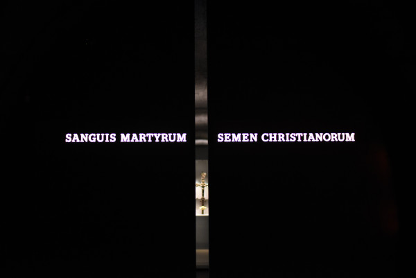 L'entrée de la salle du trésor (Photo: Pierre Pistoletti)