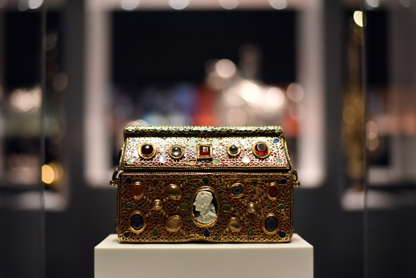 Coffret mérovingien de Teudéric (Photo: Pierre Pistoletti)