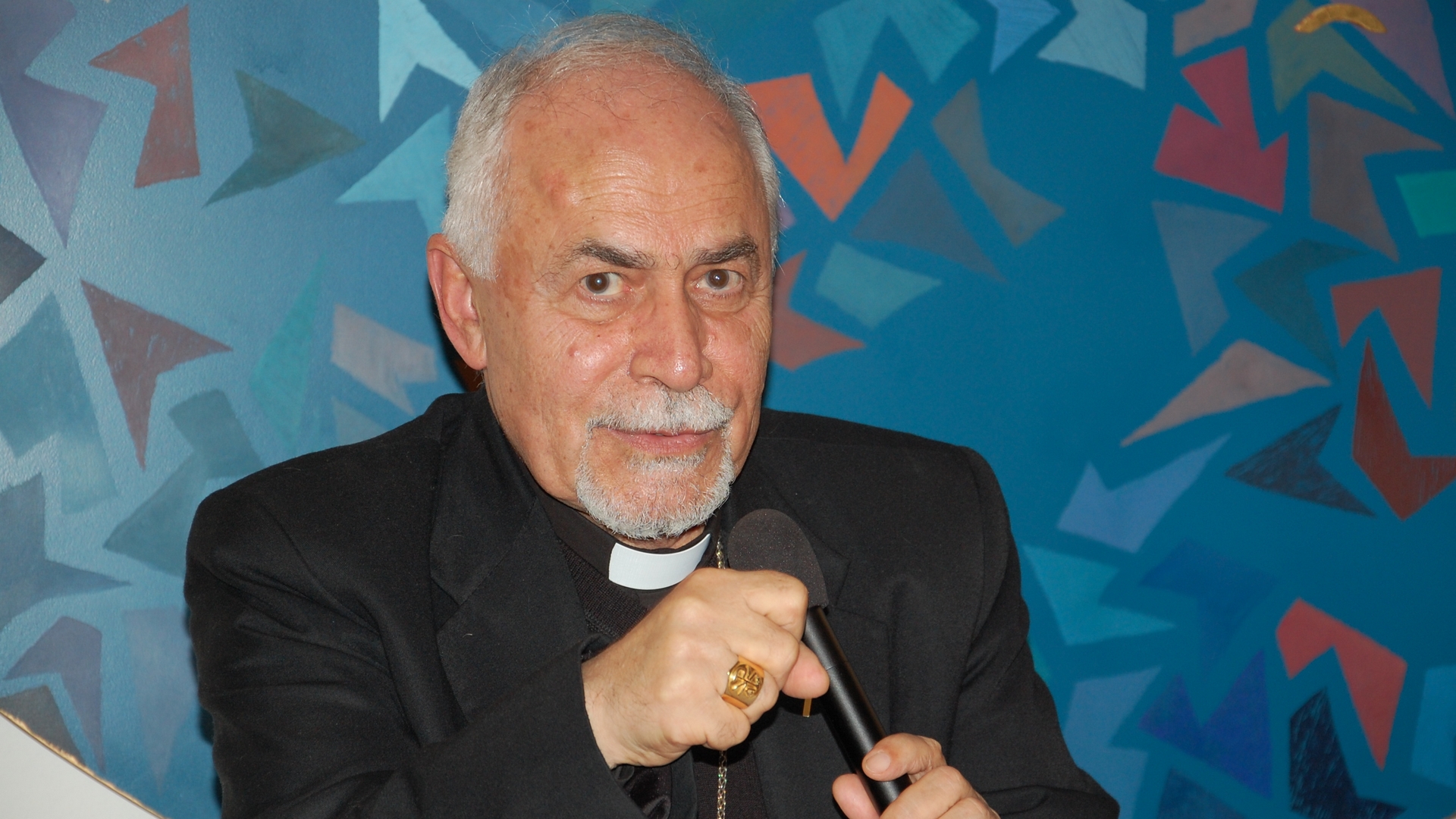 Mgr Georges Casmoussa, archevêque syro-catholique émérite de Mossoul, en Irak (Photo: Jacques Berset) 