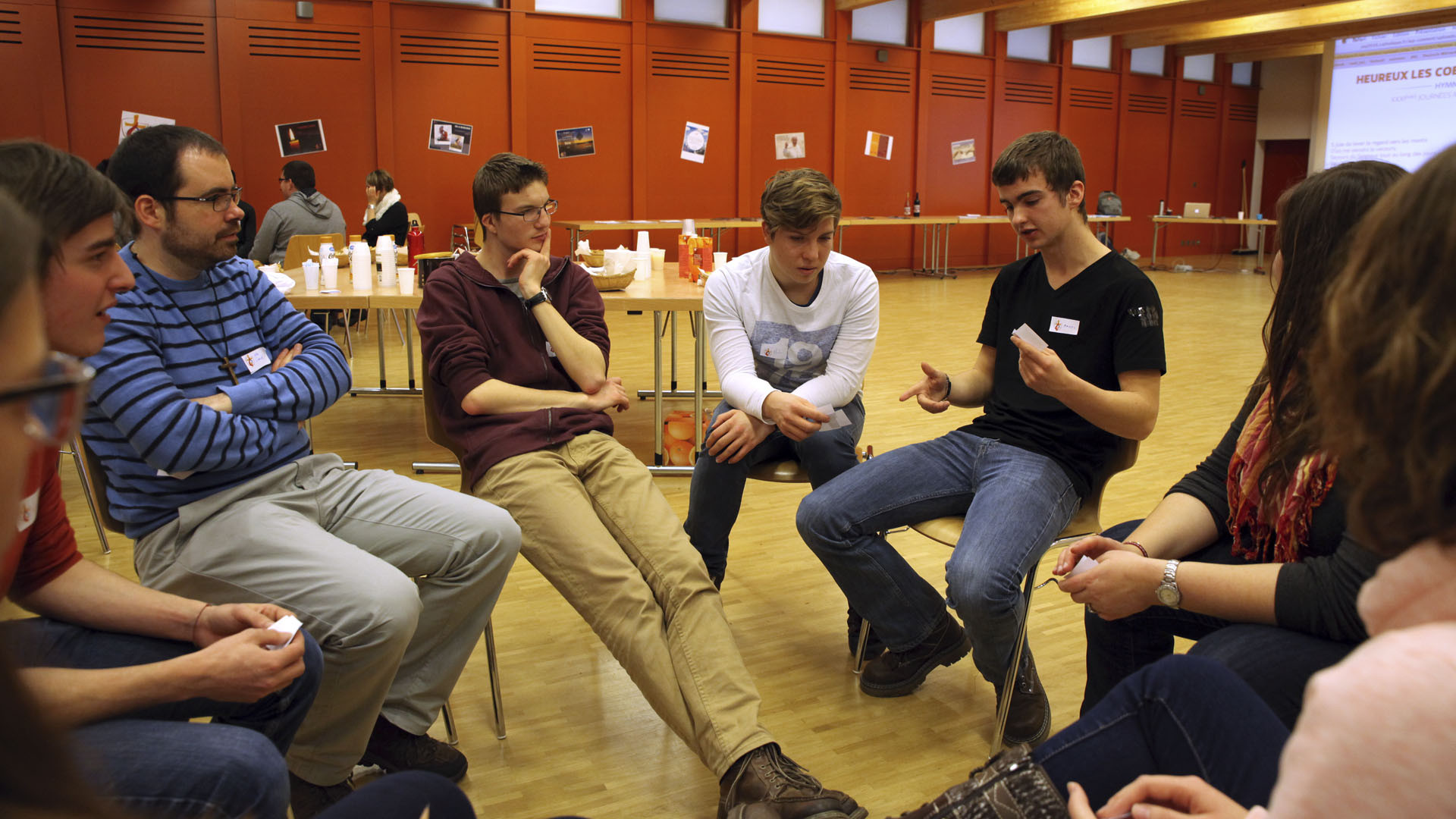 Les participants ont eu l'occasion de se présenter en début de journée. (Photo: B. Hallet)