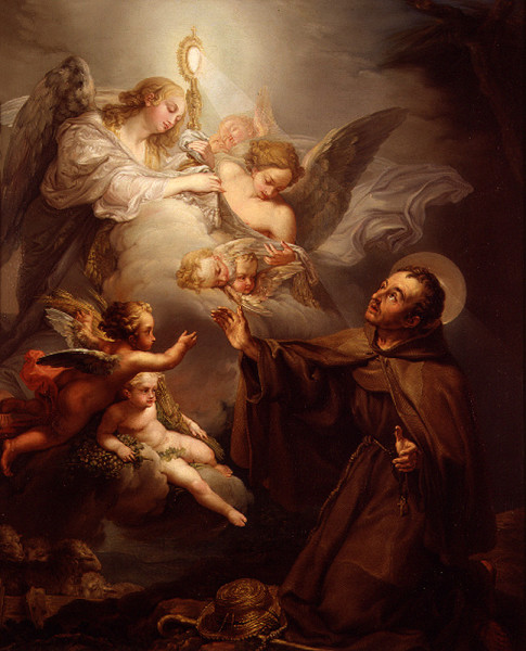 Saint Pascal Baylon (par Bernardo Lopez, 1811)