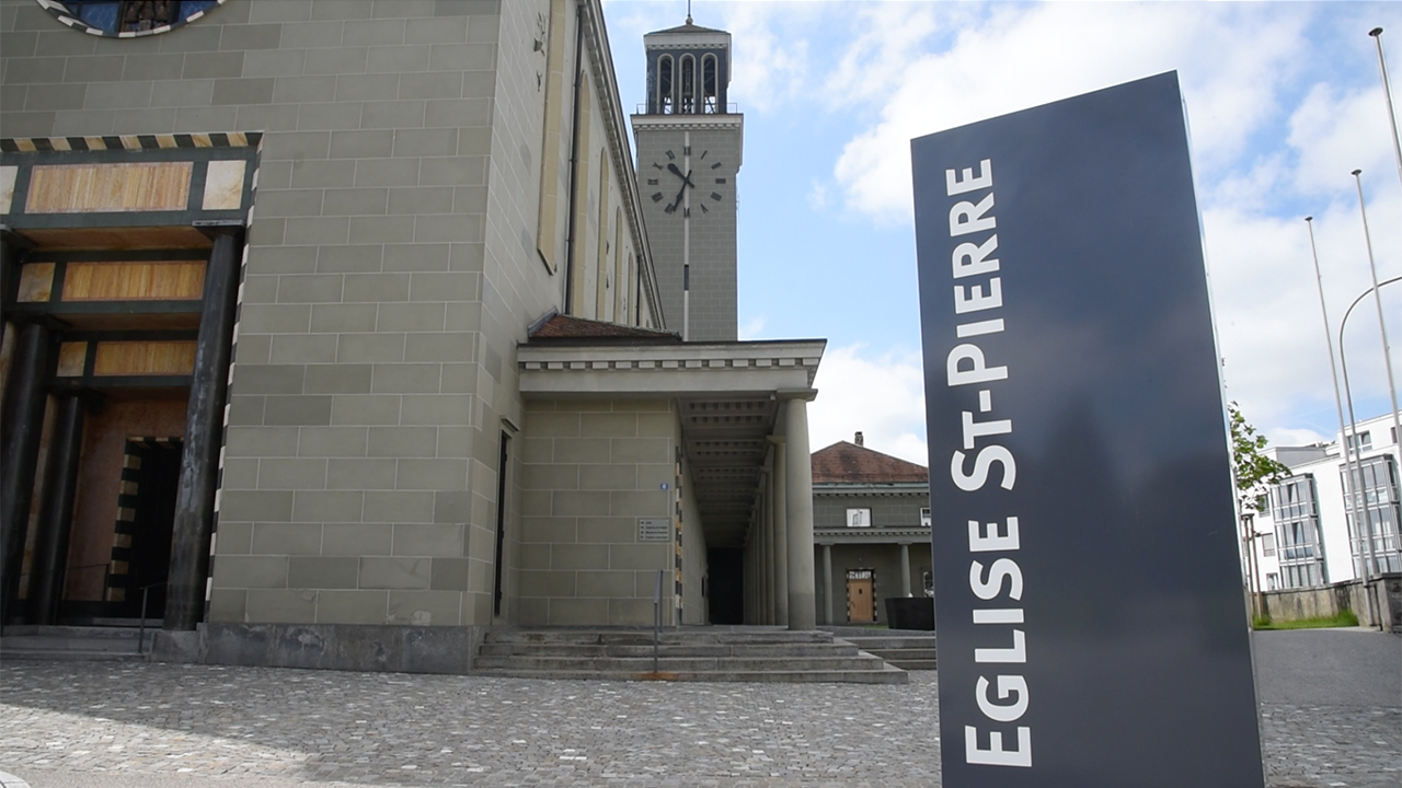 L'église Saint-Pierre de Fribourg (Photo: Pierre Pistoletti)