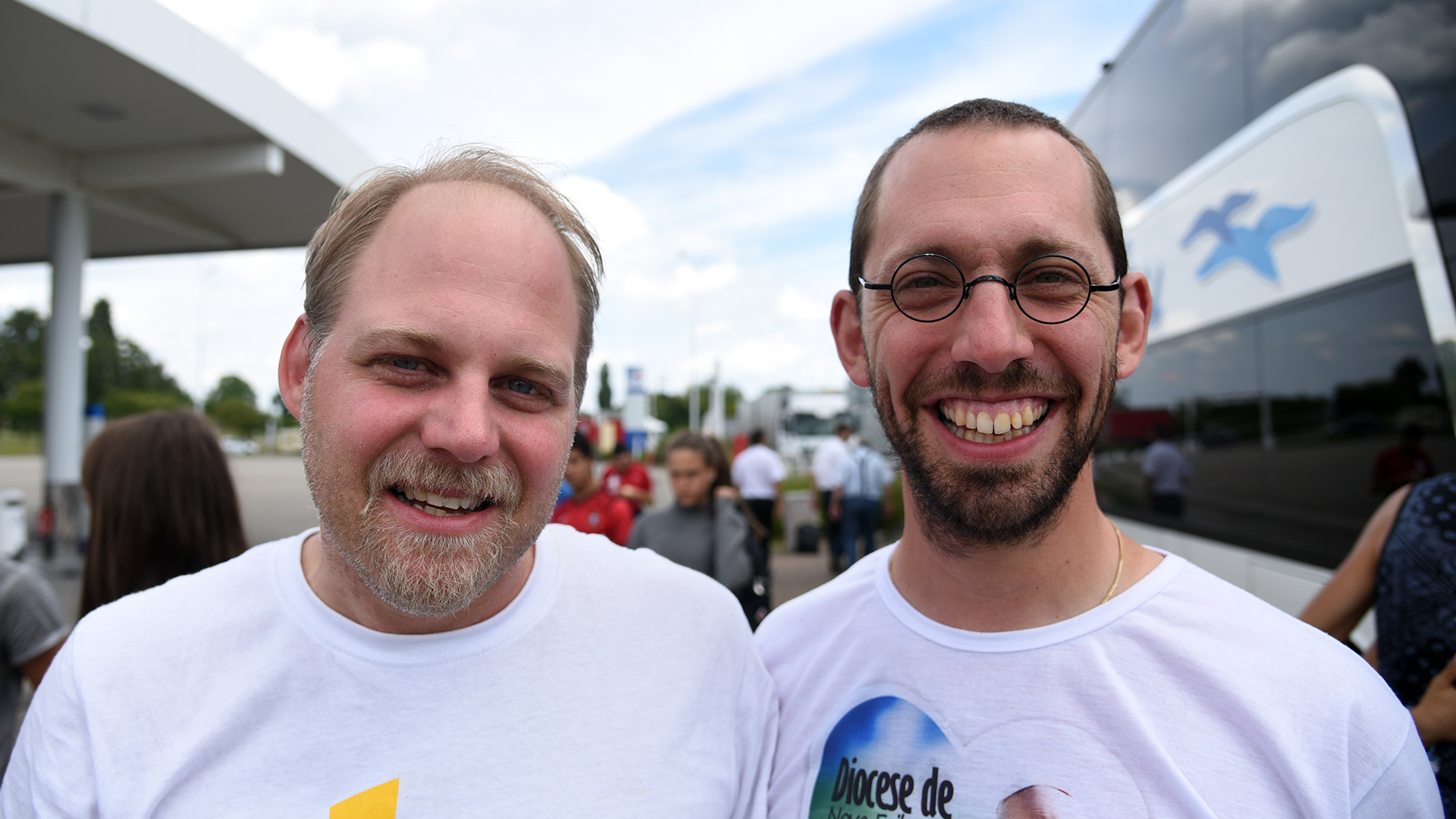 Stéphane Ernst et François Perroset, sur le chemin du retour (Photo: Pierre Pistoletti)