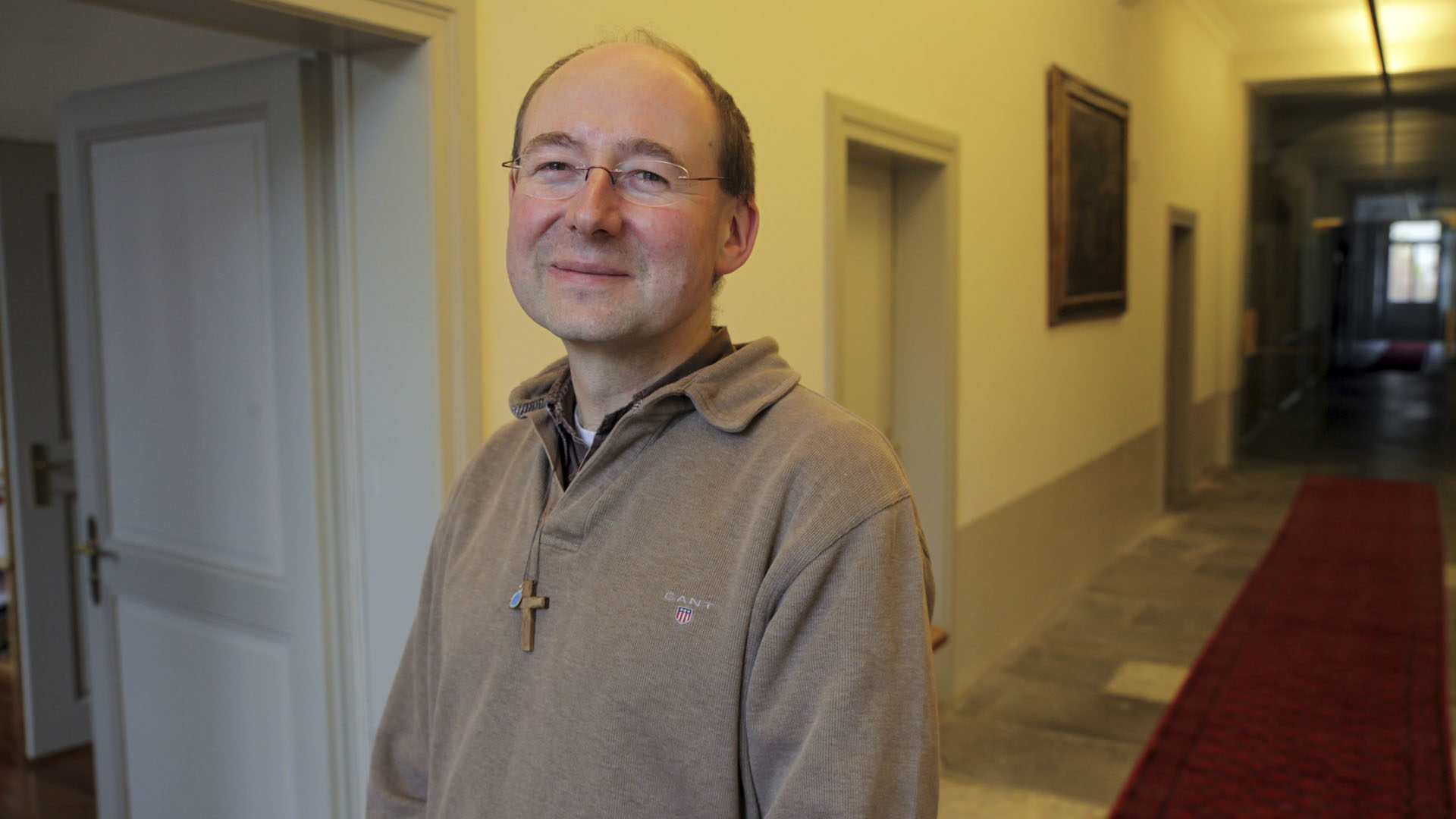 Pierre-Yves Maillard, vicaire général du diocèse de Sion parle d'une Année de la miséricorde "magnifique". (Photo: Bernard Hallet)