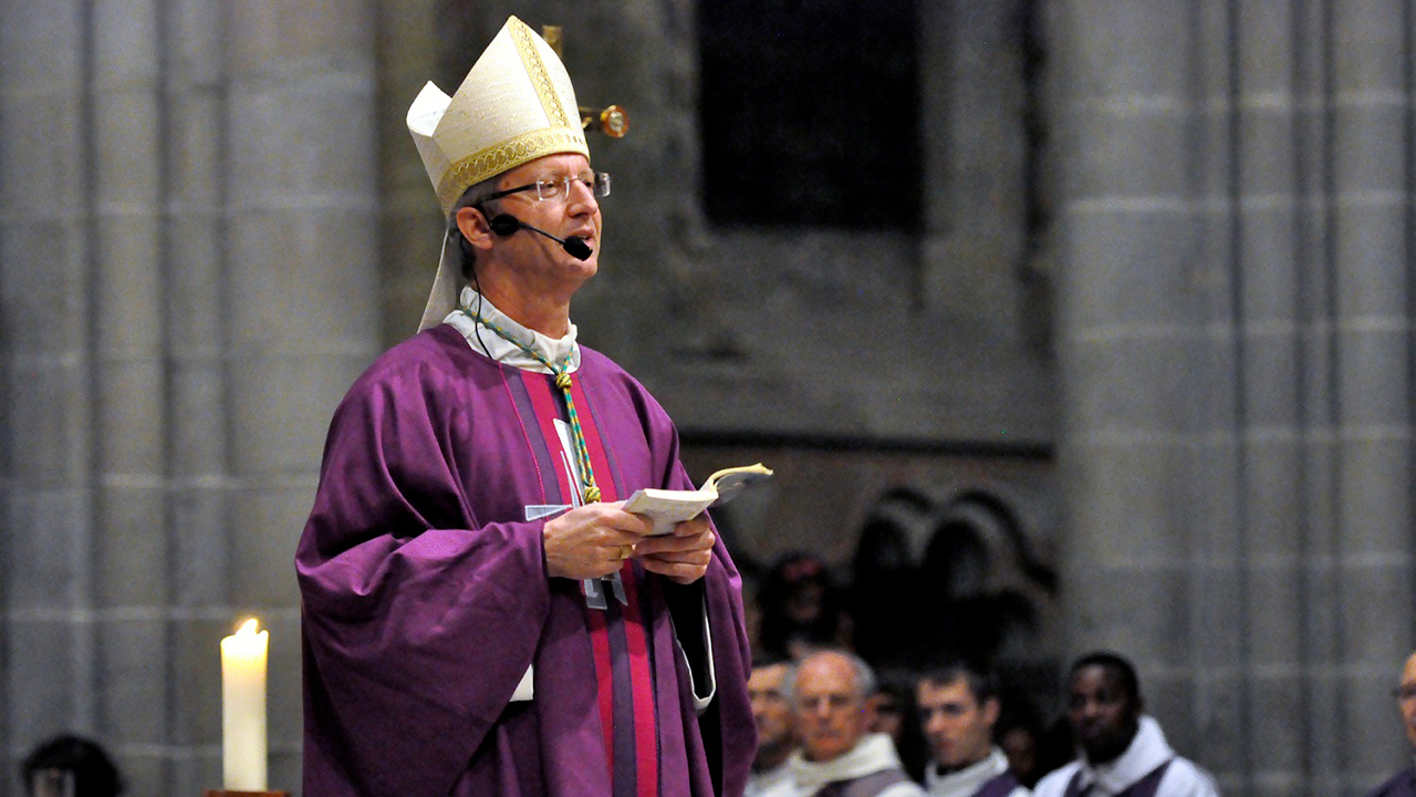 Mgr Alain de Raemy: "Le rêve d’Isaïe, c’est le monde à l’envers, le rêve de Dieu." (Photo: Olivier Schöpfer)